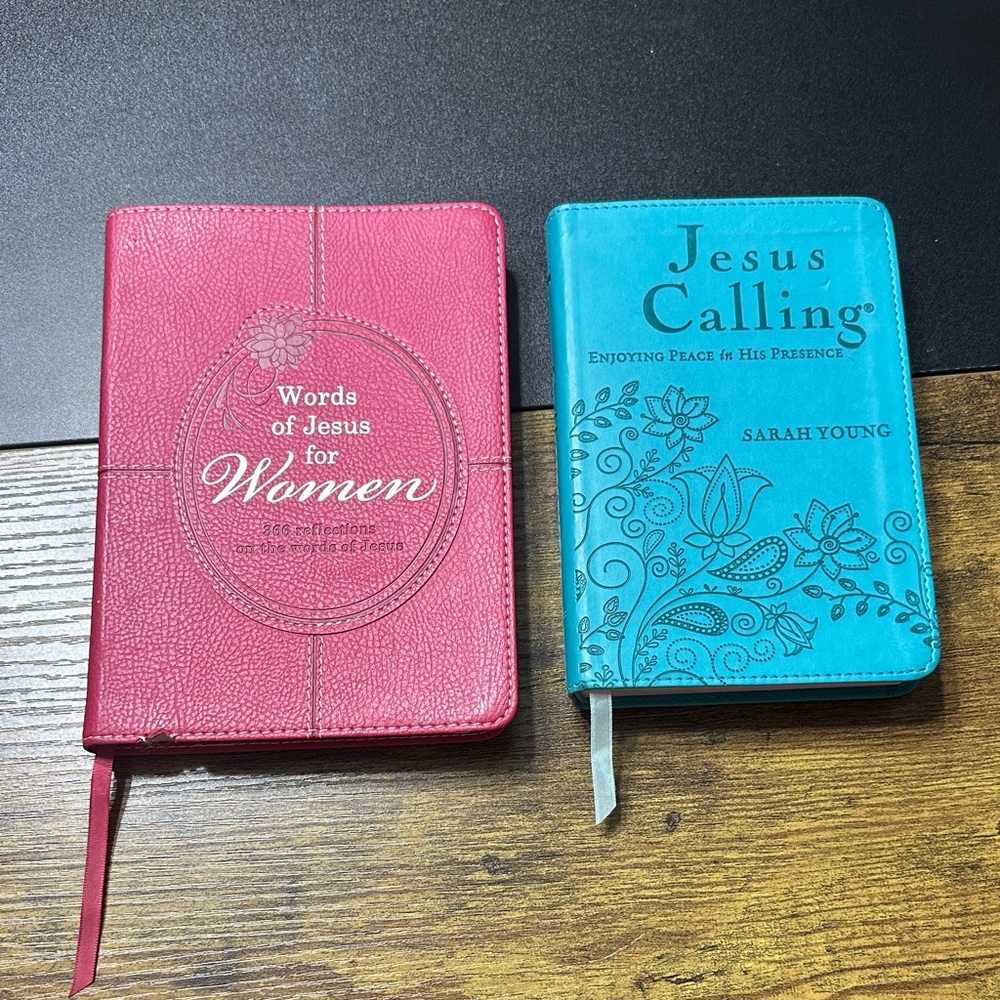 Pink and Blue Religious Journals